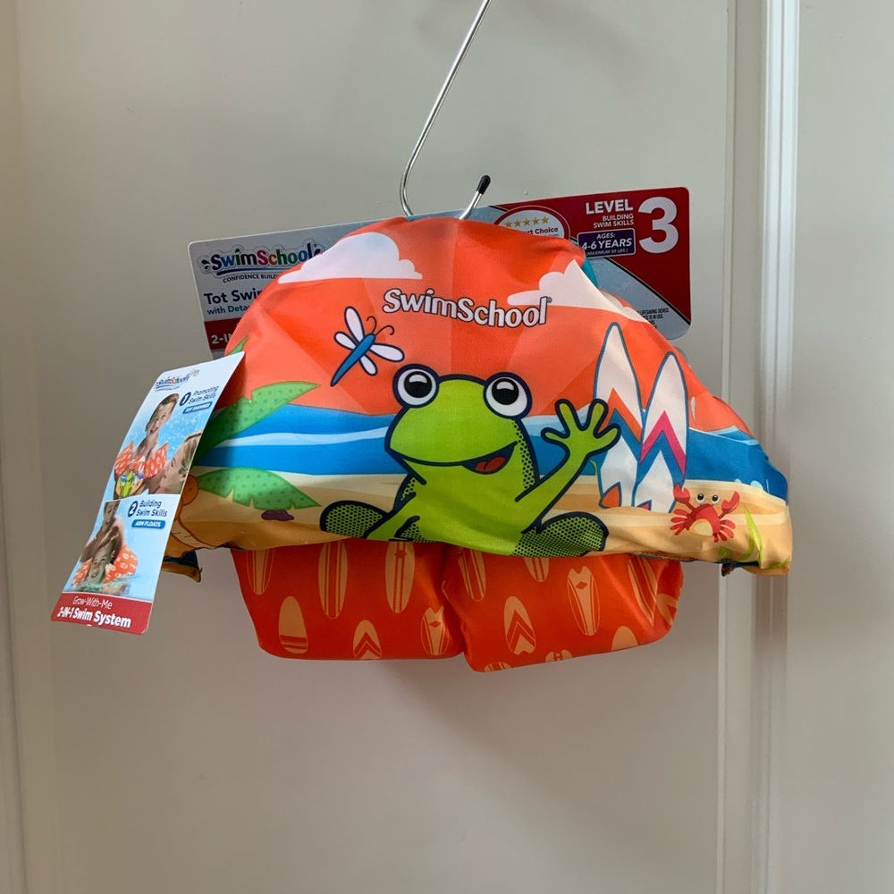SwimSchool Tot Swimming 2in1 Swim System NWT